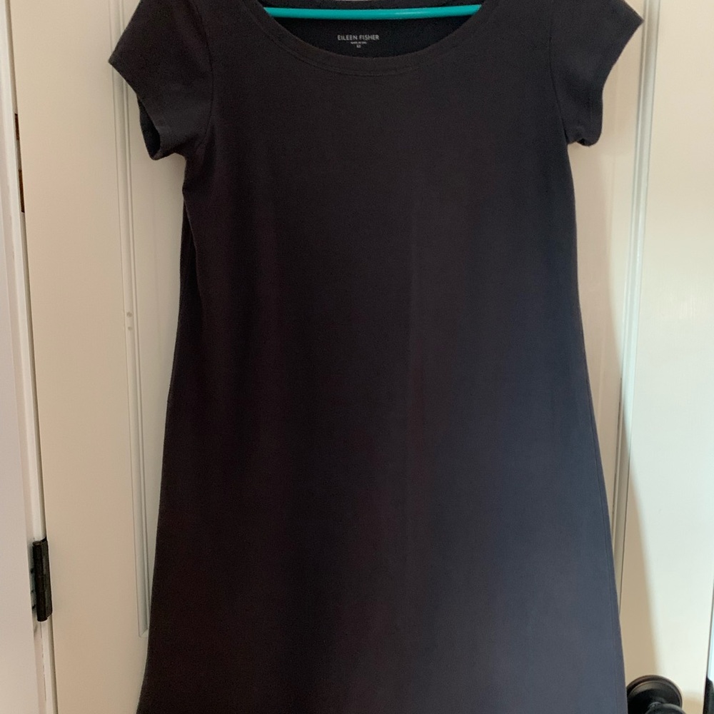 Pretty Dark Grey Eileen Fisher dress XS